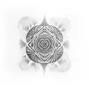 psychedelic mushrooms tattoo design idea