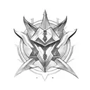 Skyrim logo tattoo design idea