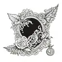 versace tattoo design idea