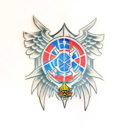 Warhammer 40k inquisition insignia  tattoo design idea