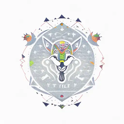 free spirit held back to raise family  tattoo design idea