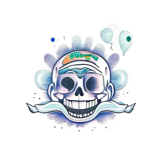 laugh now cry later tattoo design idea