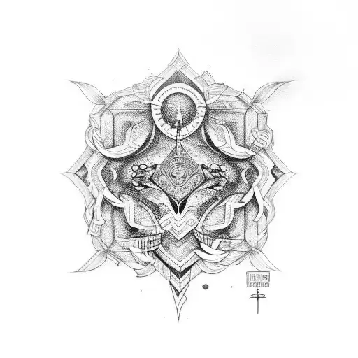 Veer tattoo design idea