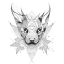 sunrise tattoo design idea