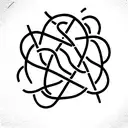 witch's knot tattoo design idea