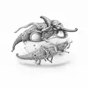 red hot chili peppers tattoo design idea