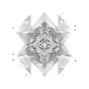 Arabic calligraphy Gauhar  tattoo design idea