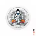 enso, buddha, present, enlightenment tattoo design idea
