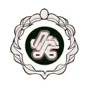 1513 logo tattoo design idea