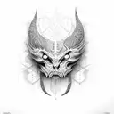 STALKER with nordic tattoo design idea