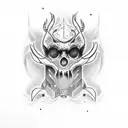STALKER with nordic tattoo design idea