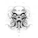 lovecraft tattoo design idea