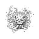 lovecraft tattoo design idea