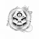 portal tattoo design idea