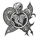 hitman tattoo design idea