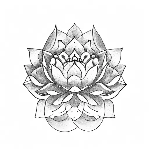 Buddha with lotus flower, daughter's birthday and name, car engines tattoo design idea