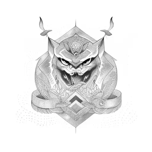 alphabets tattoo design idea