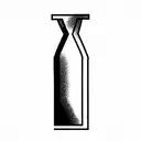 broken vase tattoo design idea