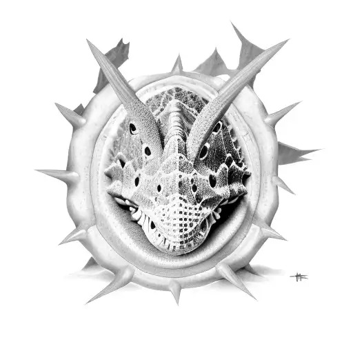 ankylosaurus, stegasaurus, girlie t-Rex, small Apatosaurus  tattoo design idea