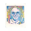 Jimmy Buffett tarot card tattoo design idea