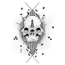 lost relationship tattoo design idea