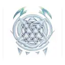 Valknut Symbol tattoo design idea