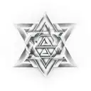 Valknut Symbol tattoo design idea