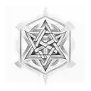 Valknut Symbol tattoo design idea