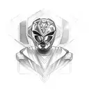 power rangers tattoo design idea