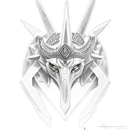 ezio auditores da Firenze eagle battle ship Anubis  tattoo design idea