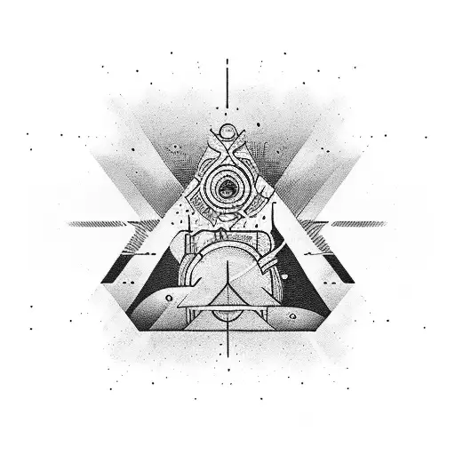 The present does not exist in time, it is a point of contact between the past and the future. fun happy tattoo design idea