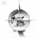 The present does not exist in time, it is a point of contact between the past and the future tattoo design idea