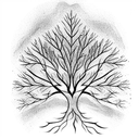 Tree tattoo design idea