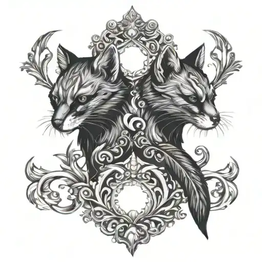 marten tattoo design idea