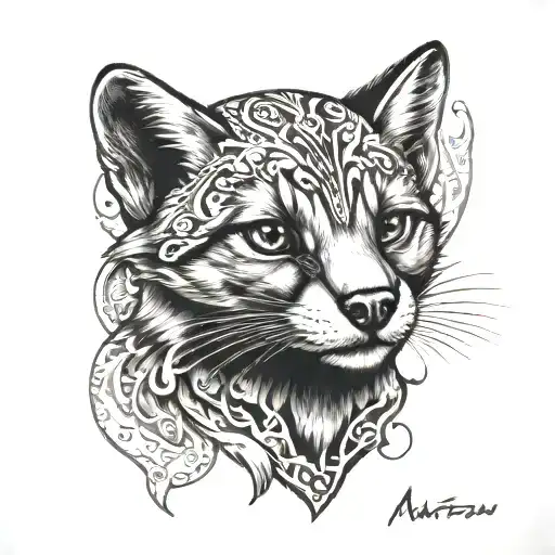 marten tattoo design idea