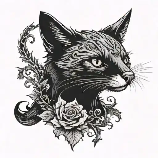 marten tattoo design idea