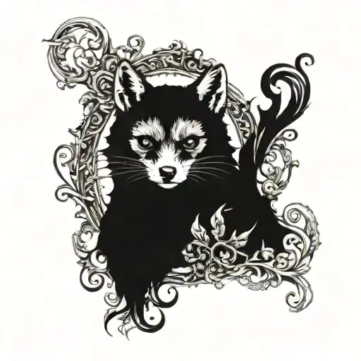 marten tattoo design idea