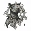 marten tattoo design idea