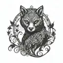marten tattoo design idea