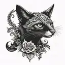 marten tattoo design idea