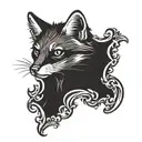 marten tattoo design idea