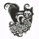 marten tattoo design idea