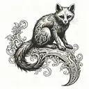 marten tattoo design idea