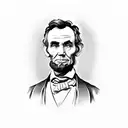 Abraham Lincoln  tattoo design idea