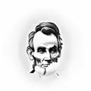 Abraham Lincoln  tattoo design idea