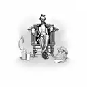 Abraham Lincoln  tattoo design idea