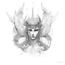 seraphim tattoo design idea