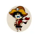 luffy pirate king tattoo design idea