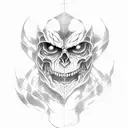 attack on titan tattoo design idea