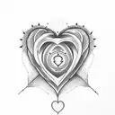 Certainly! Here are a few small and minimalist design ideas for a heart chakra tattoo:  1. Tiny Heart Outline: Choose a  tattoo design idea